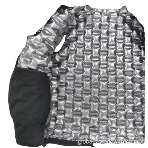 Custom Bomber Jacket Air Warm Vest Air Filling Inflatable Vest Factory